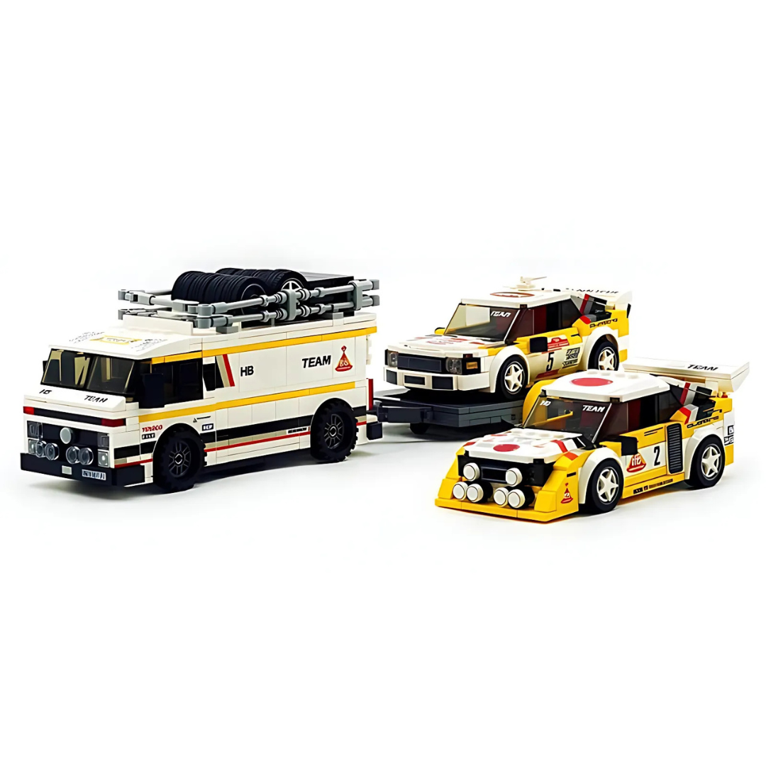 HB AUDI TEAM brick model kit