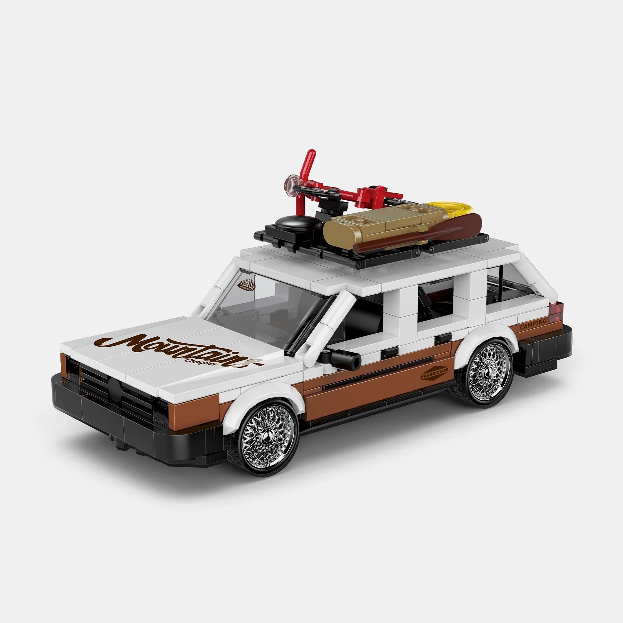 VW SANTANA WITH DISPLAY CONTAINER brick model kit