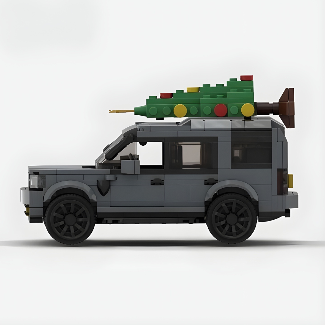 CHRISTMAS LAND ROVER DISCOVERY brick model kit