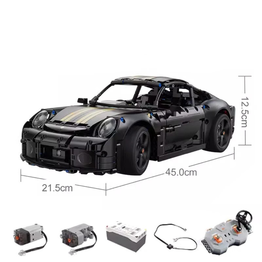 2019 PORSCHE RUF GT motorised brick model kit