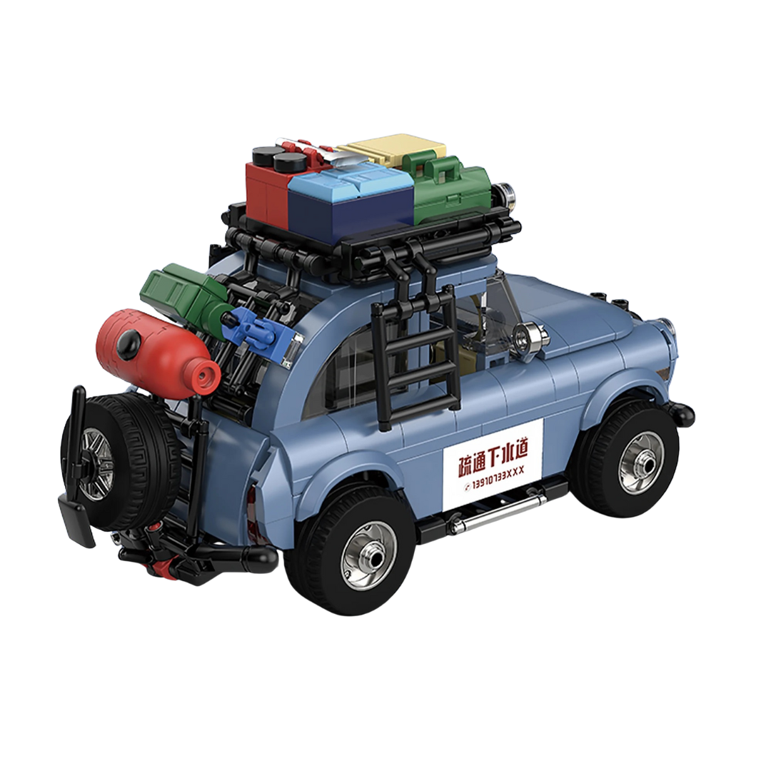 MINI 1000 WITH DISPLAY CONTAINER brick model kit