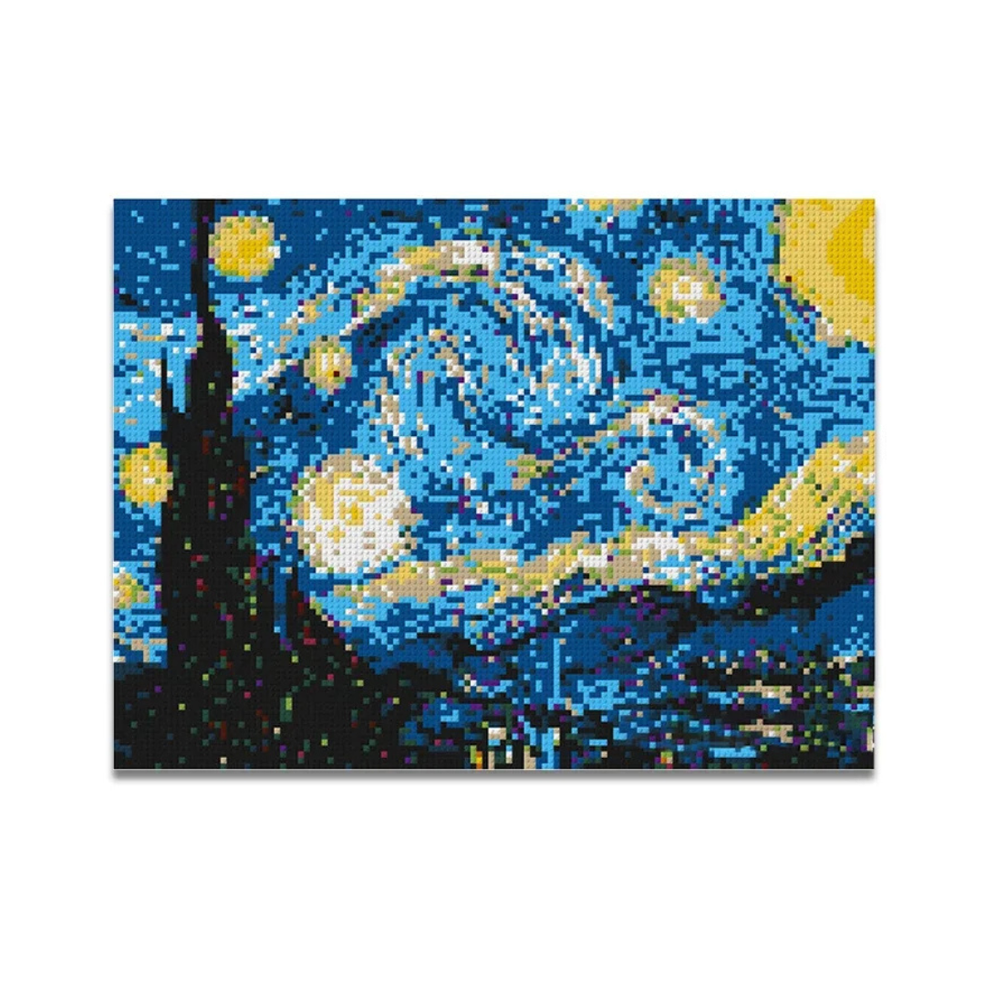 STARRY NIGHT pixel art