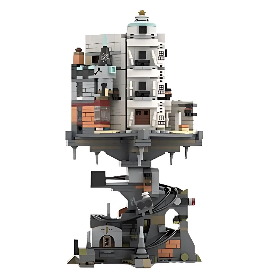 WIZARDING BANK brick model kit
