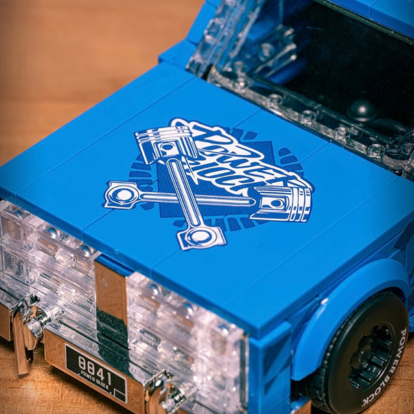 KAIDO PICKUP TRUCK WITH DISPLAY CONTAINER brick model kit