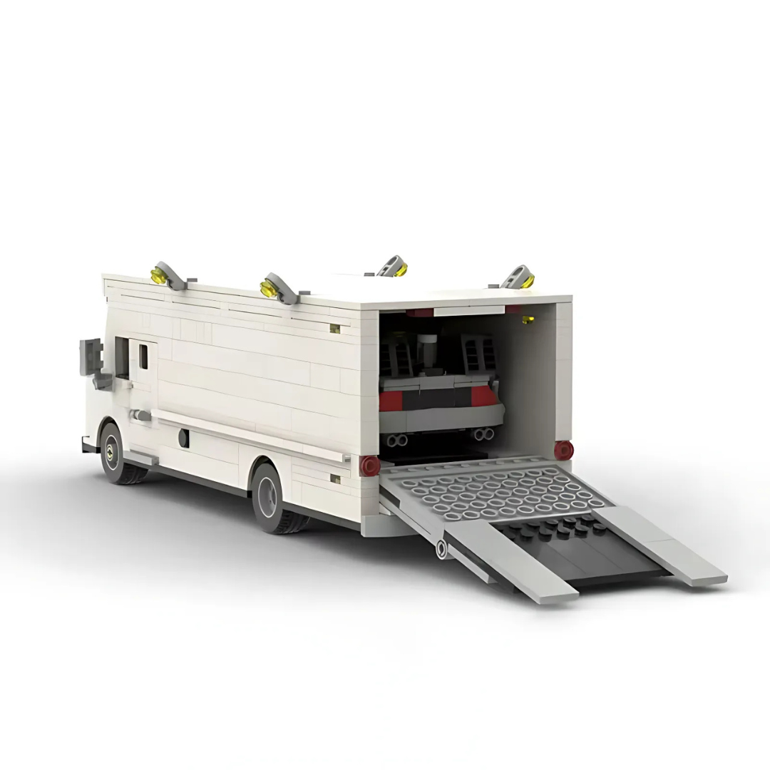 GMC VAN & DELOREAN brick model kit