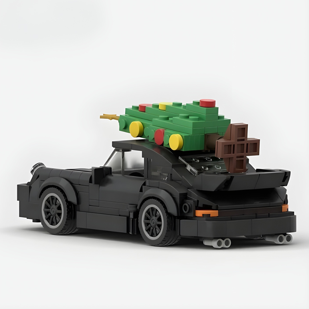 CHRISTMAS PORSCHE 911 brick model kit