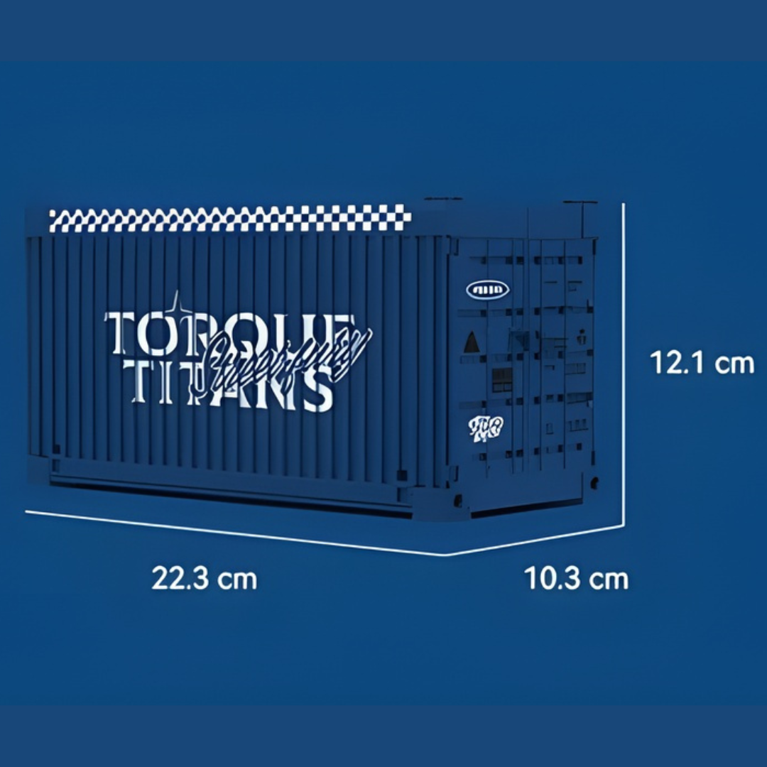 KAIDO PICKUP TRUCK WITH DISPLAY CONTAINER brick model kit