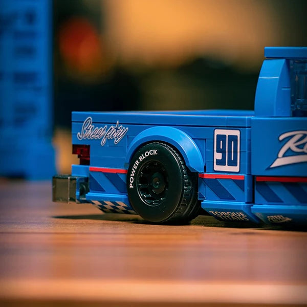 KAIDO PICKUP TRUCK WITH DISPLAY CONTAINER brick model kit