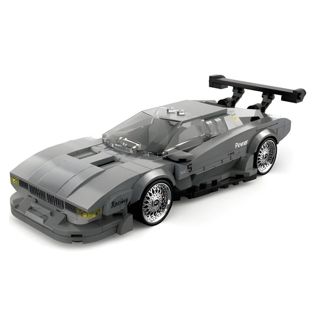 PROCAR WITH DISPLAY CONTAINER brick model kit
