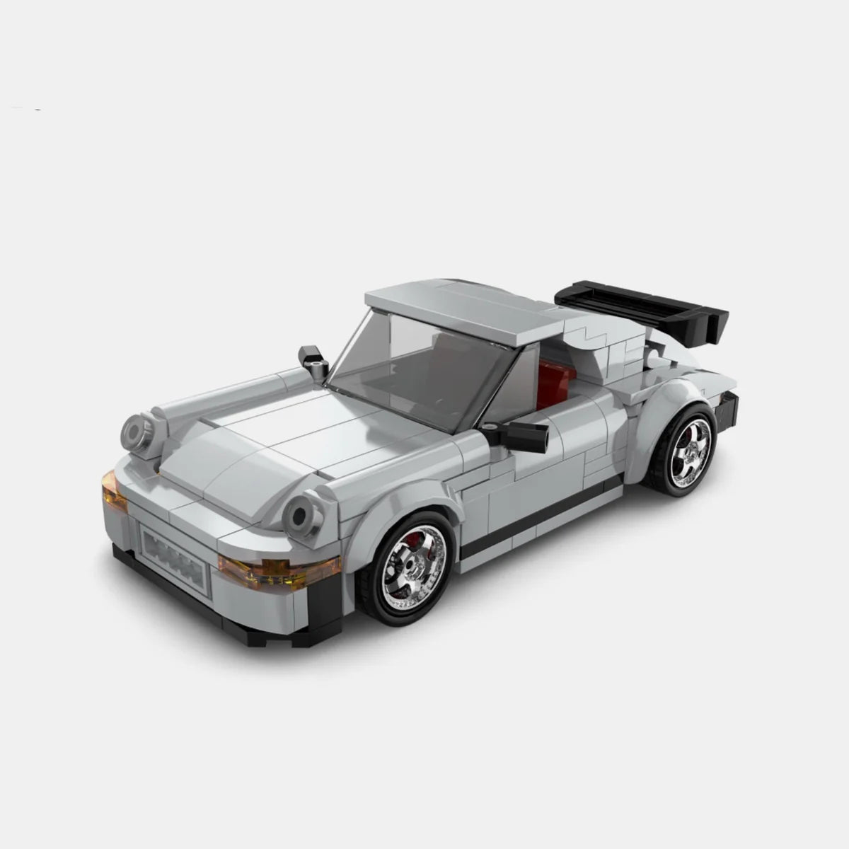 PORSCHE 930 WITH DISPLAY CONTAINER brick model kit