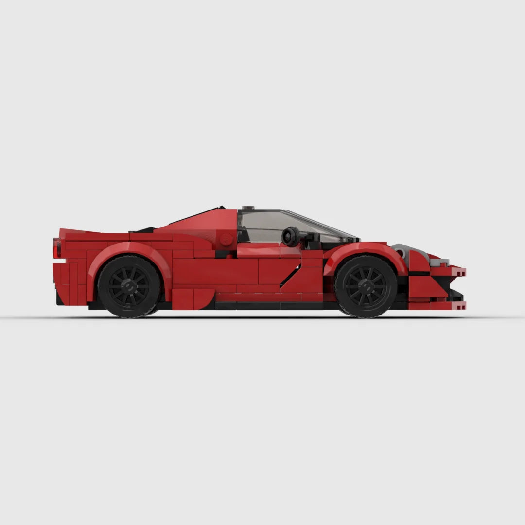 FERRARI 488 PISTA brick model kit