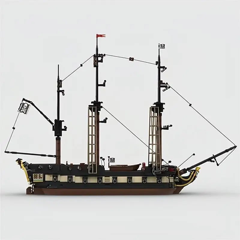 FRIGATE brick model kit