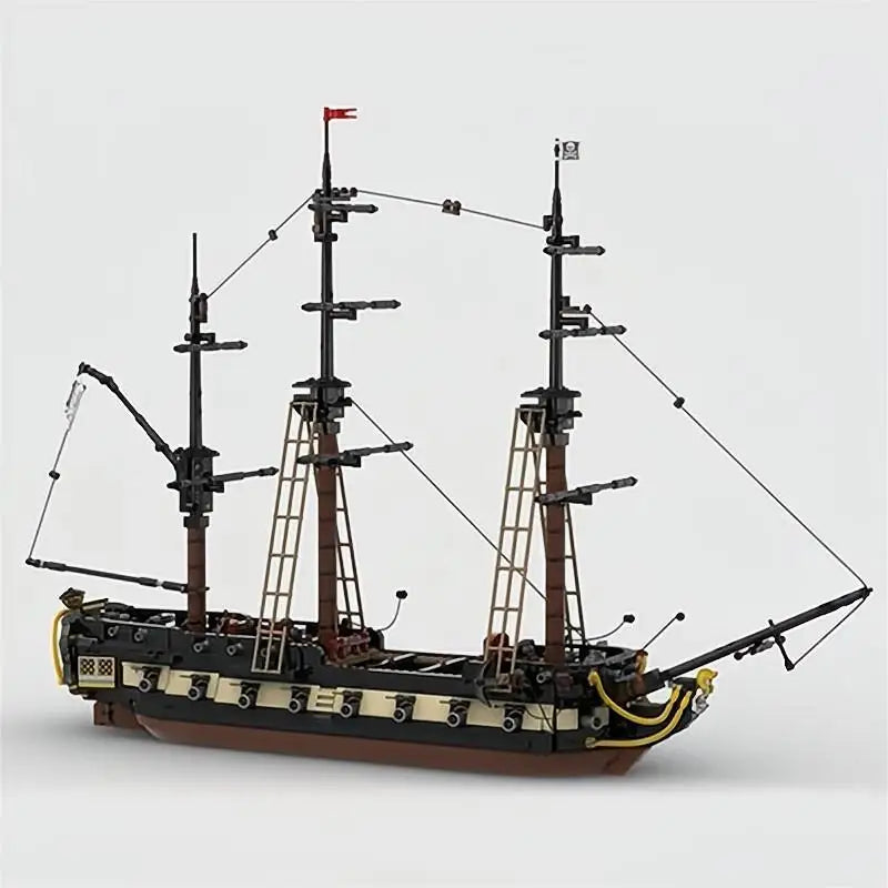 FRIGATE brick model kit