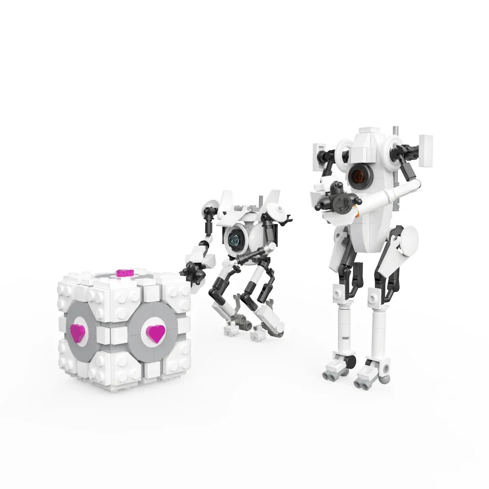 ATLAS AND P-BODY brick model kit