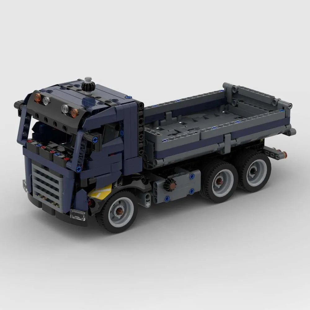 DUMP TRUCK brick model kit