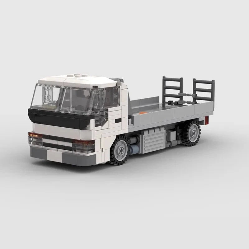 ISUZU ELF CAR CARRIER brick model kit