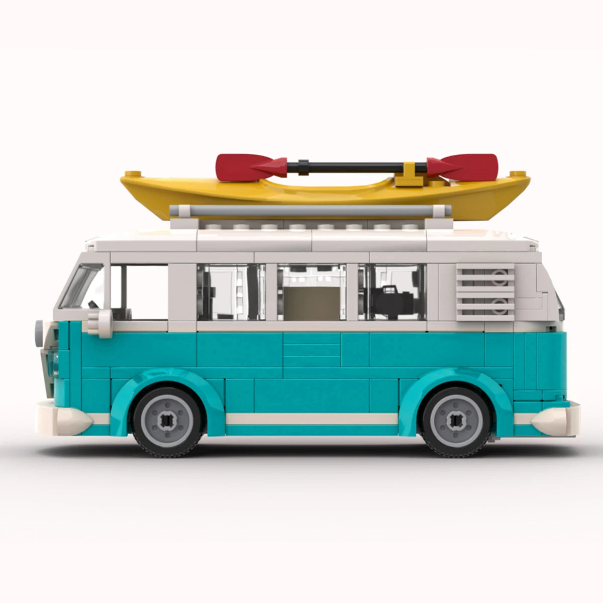 VW T1 CAMPER VAN brick model kit