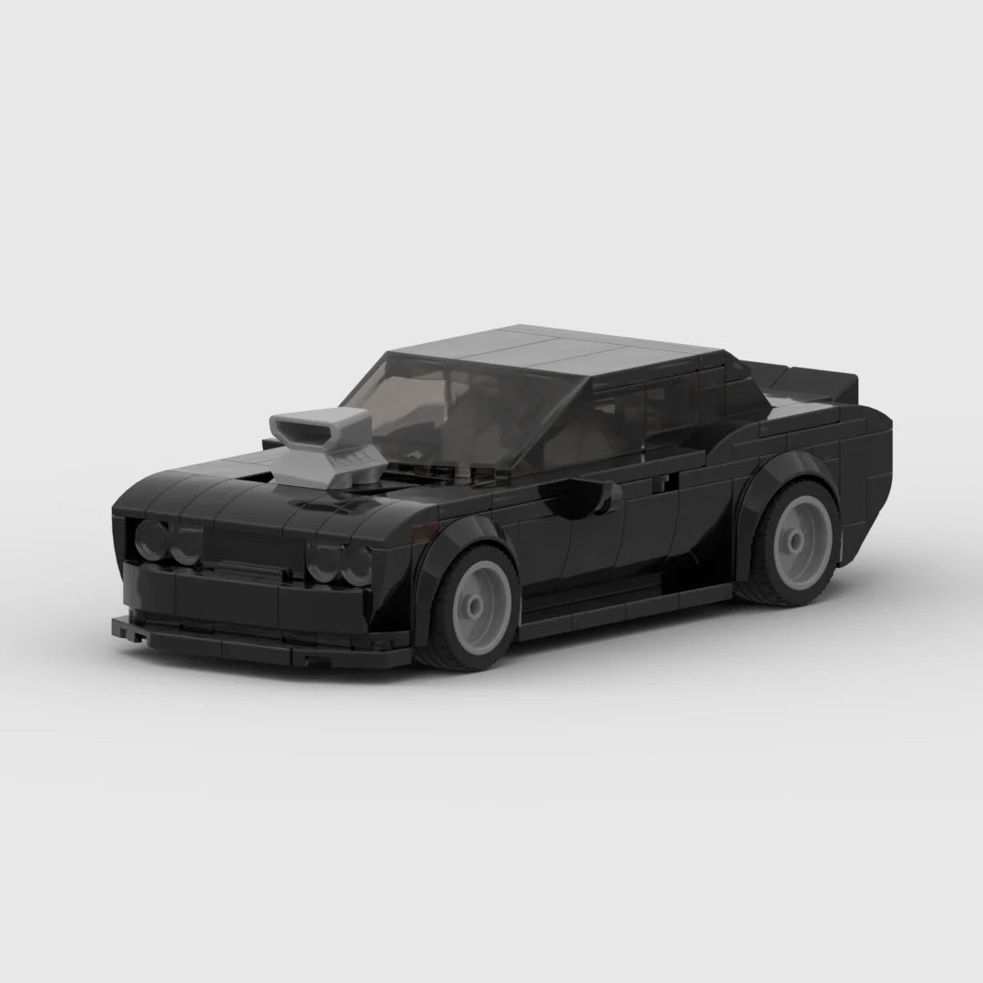 DODGE CHALLENGER brick model kit