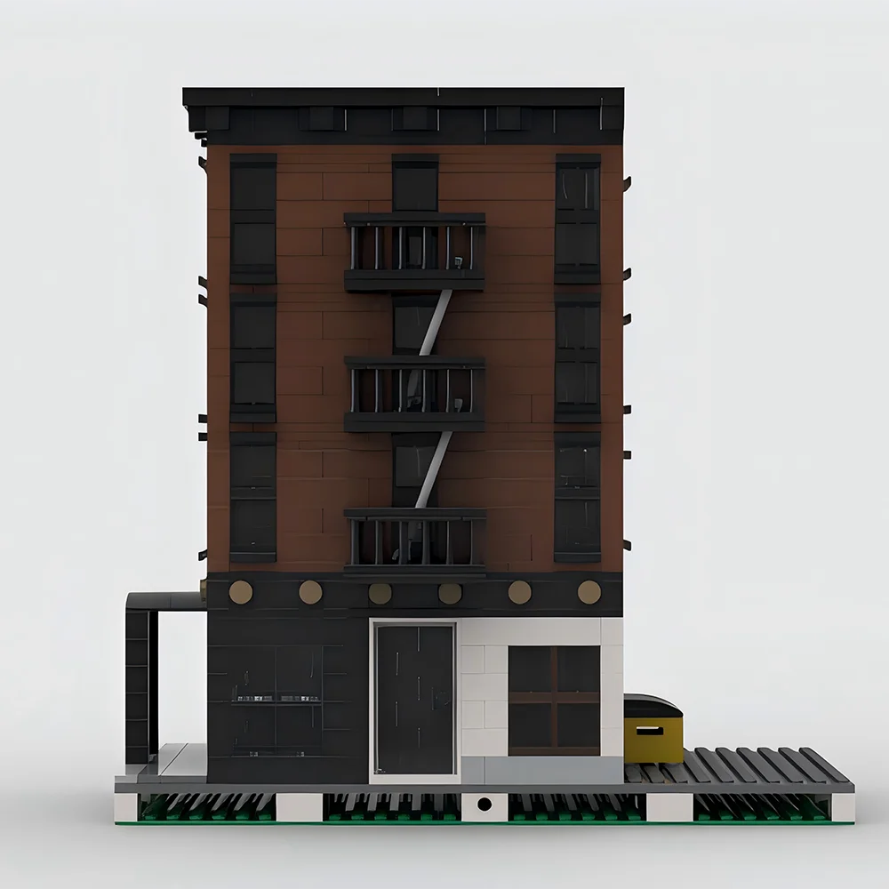 NEW YORK APARTMENT BUILDING brick model kit