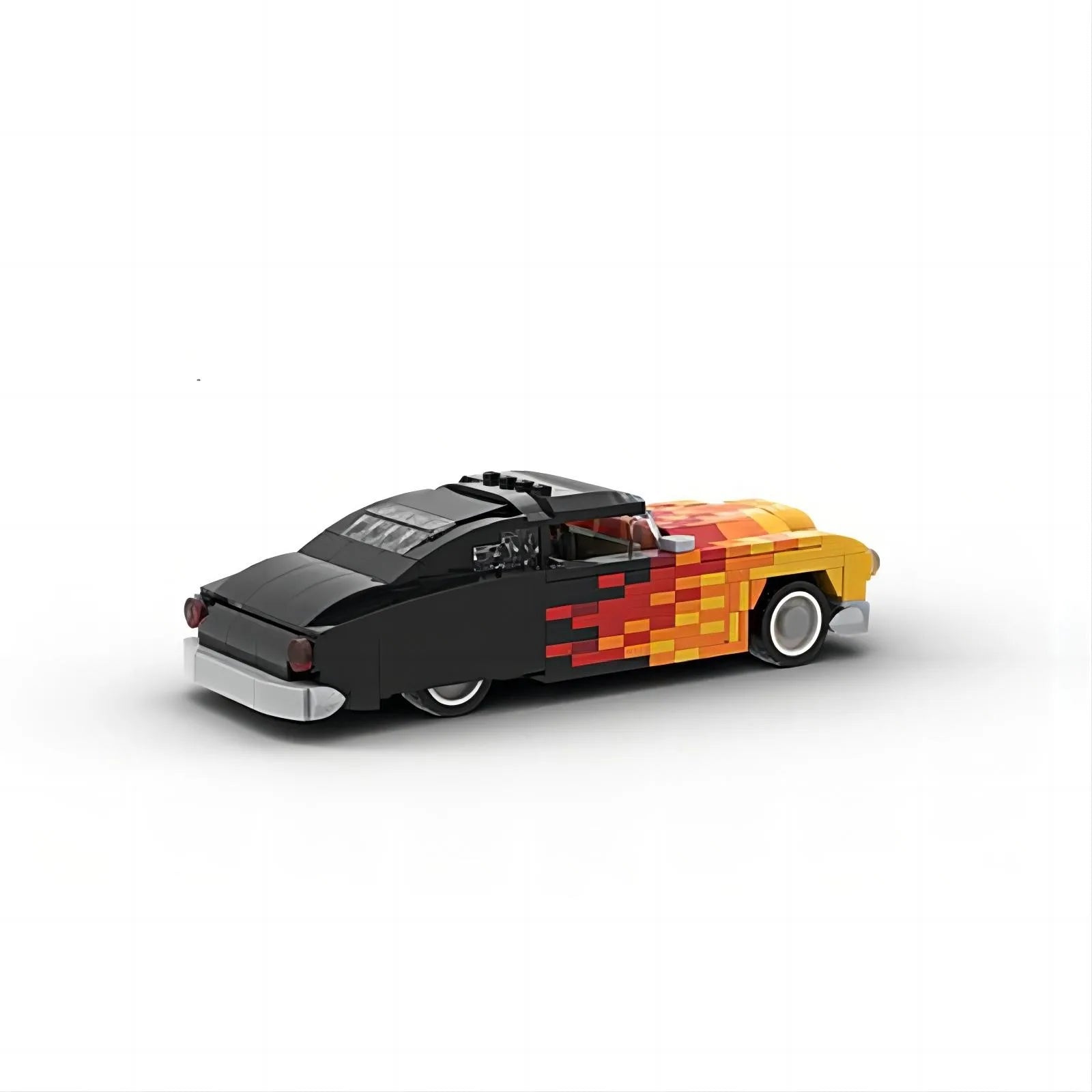 MERCURY COUPE LEAD SLED brick model kit