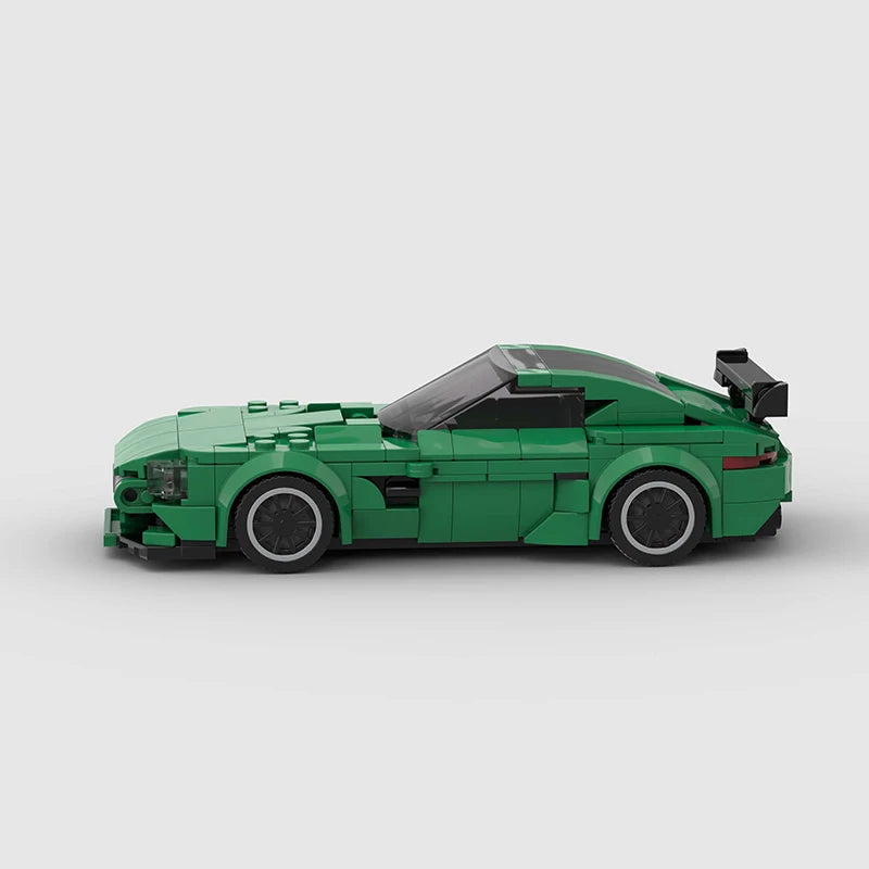 MERCEDES AMG GT R brick model kit