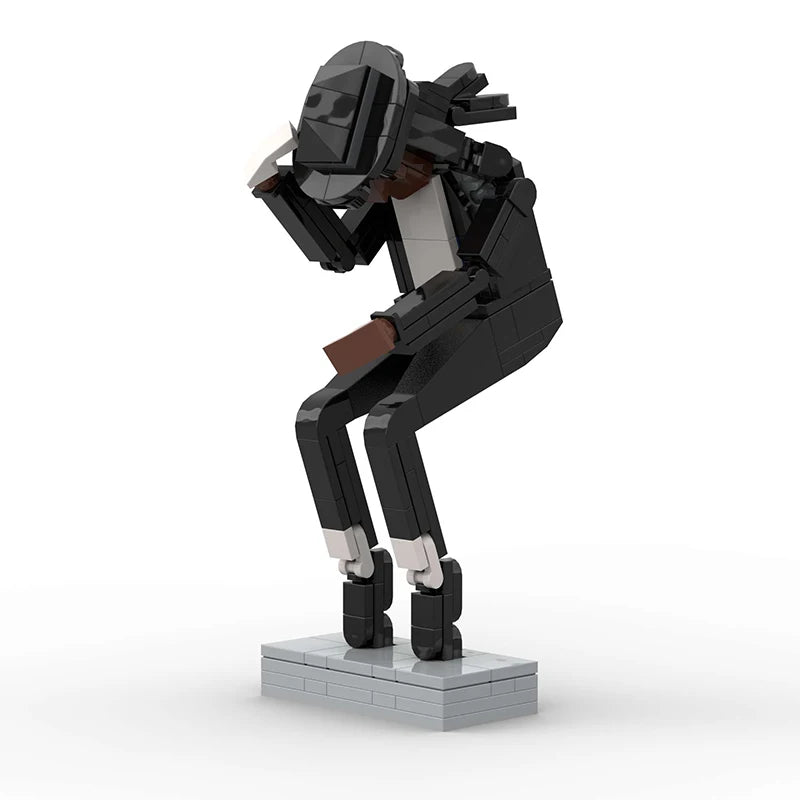 MICHAEL JACKSON MOONWALK brick model kit