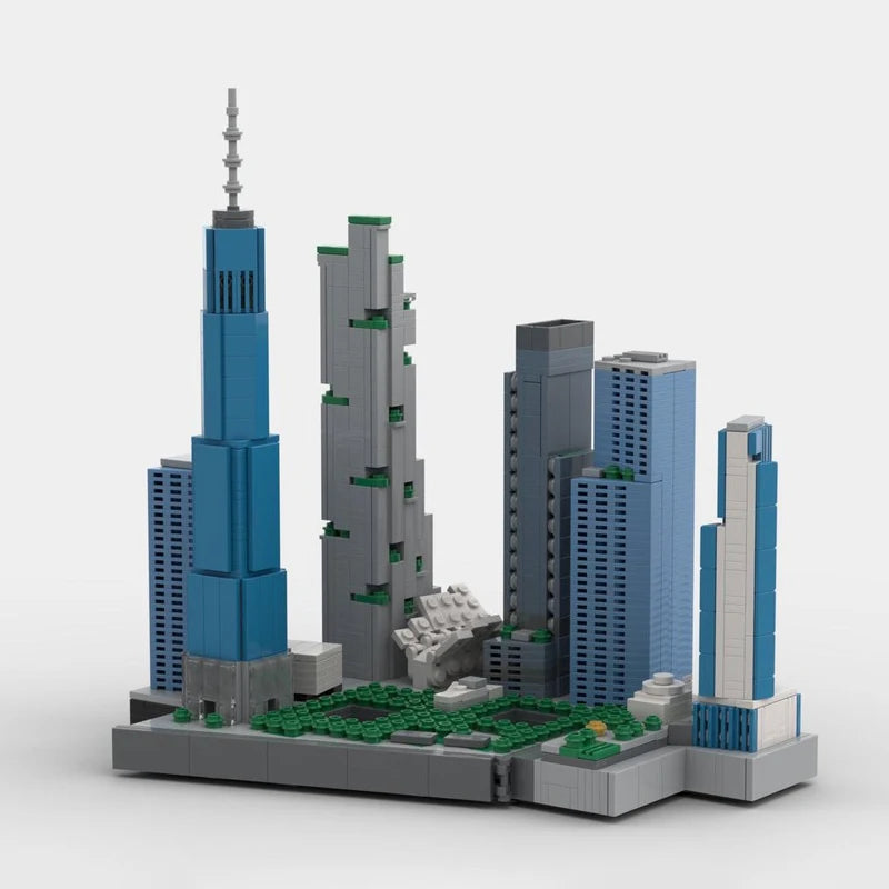 WORLD TRADE CENTER brick model kit