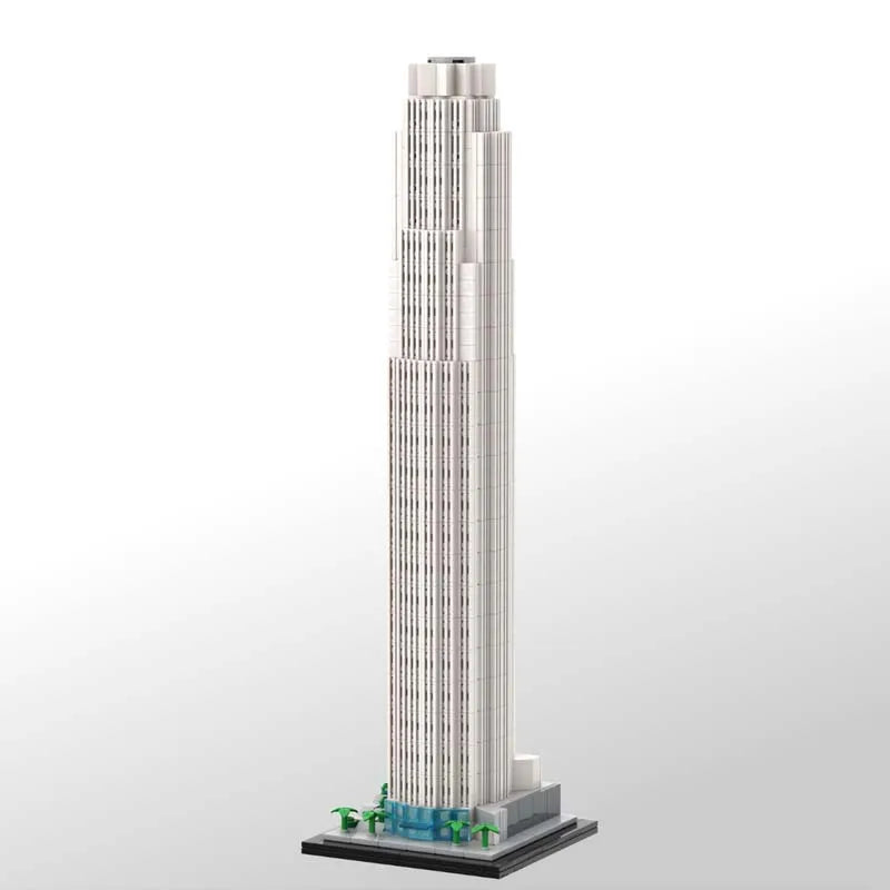 BANK OF AMERICA TOWER brick model kit
