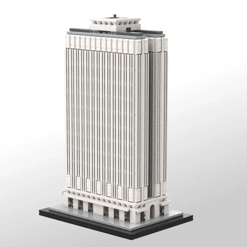 EQUITABLE BUILDING brick model kit