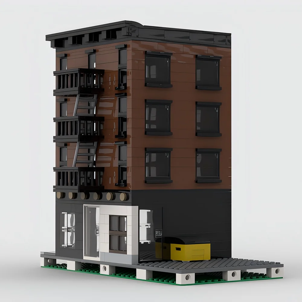 NEW YORK APARTMENT BUILDING brick model kit