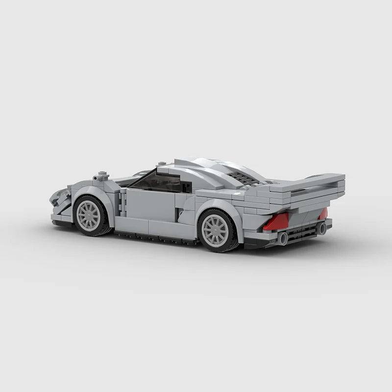 MERCEDES BENZ CLK GTR V2 brick model kit