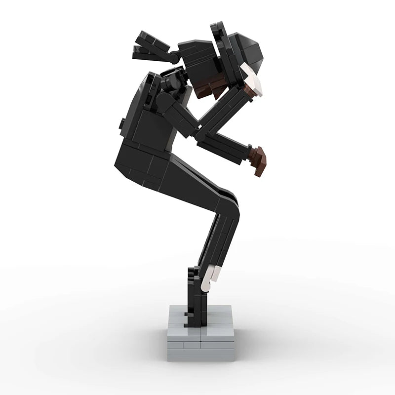 MICHAEL JACKSON MOONWALK brick model kit