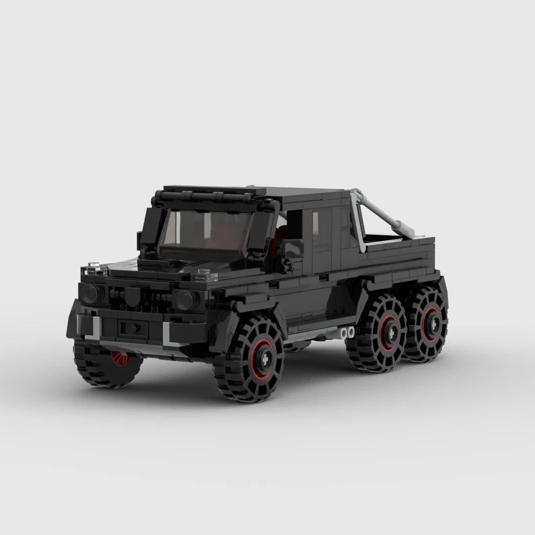 MERCEDES G63 6X6 brick model kit