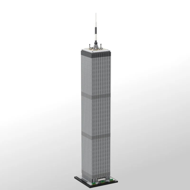 WORLD TRADE CENTER TOWER brick model kit