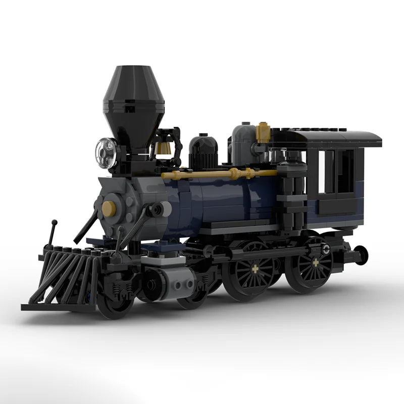 STEAM TRAIN LOCOMOTIVE brick model kit