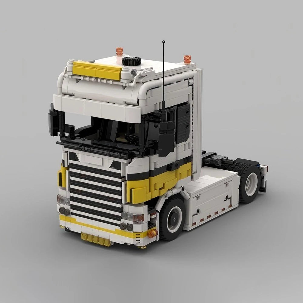 SCANIA 4 LENZ TRUCK brick model kit