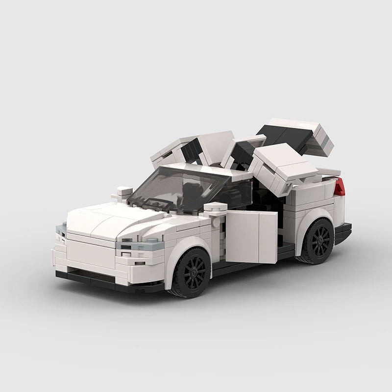 TESLA MODEL X brick model kit