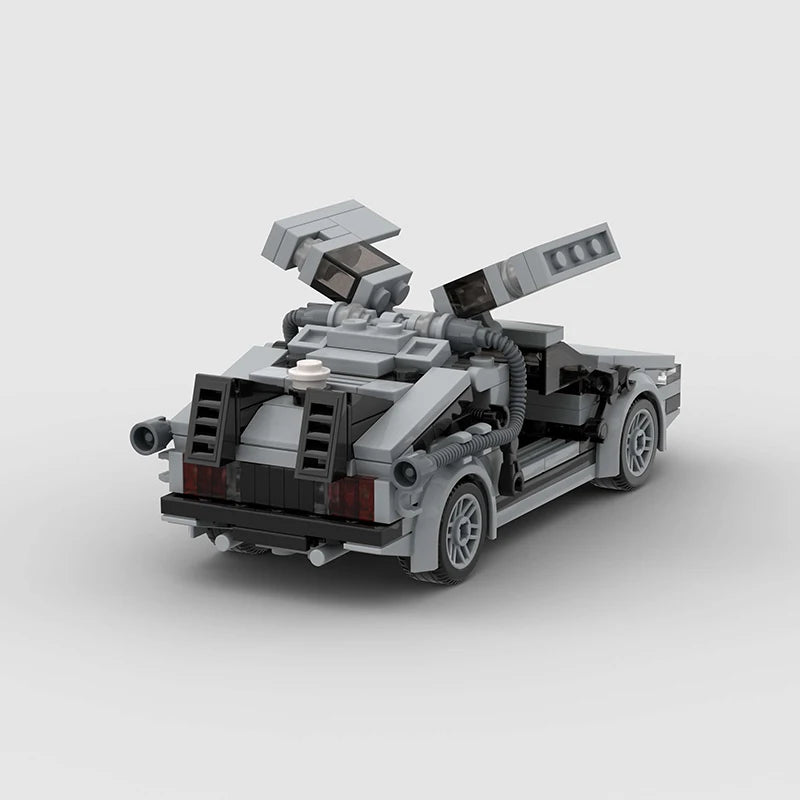 DMC DELOREAN - BACK TO THE FUTURE brick model kit