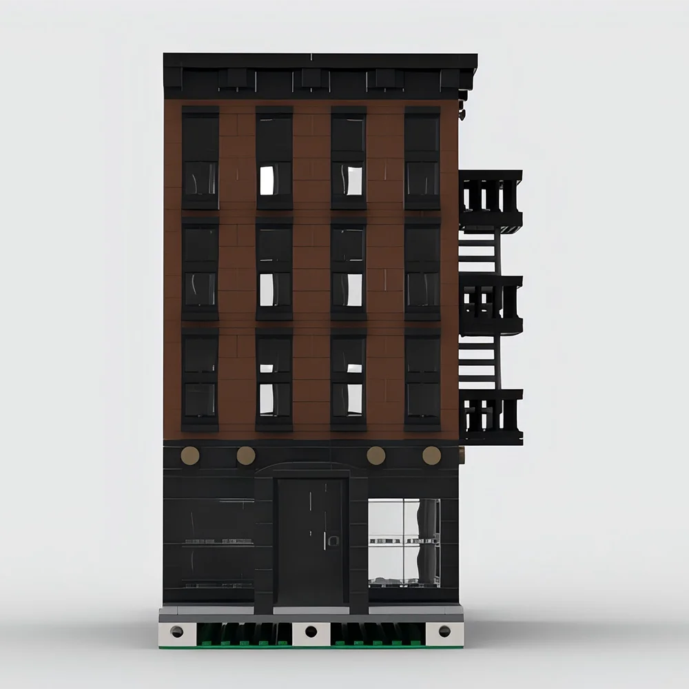 NEW YORK APARTMENT BUILDING brick model kit