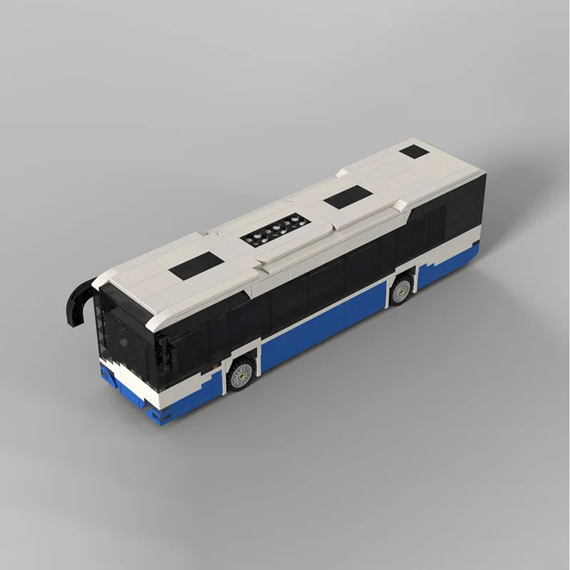 LOW-FLOOR BUS brick model kit