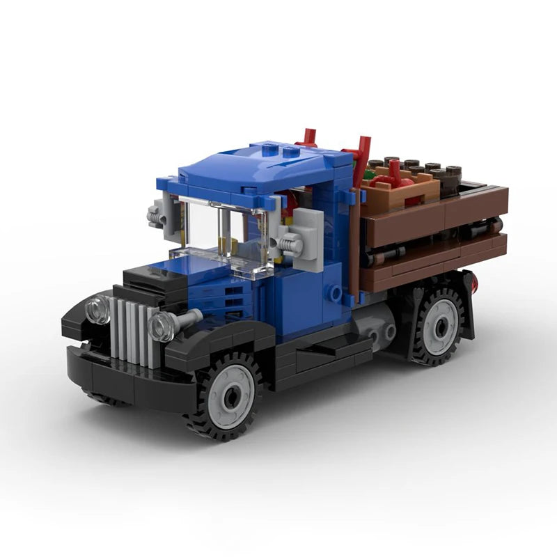 CHRISTMAS TRUCK brick model kit