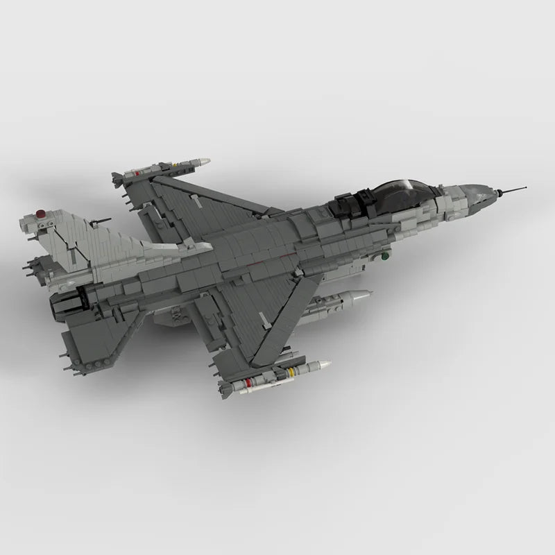 F-16C BLOCK 50 FIGHTING FALCON AIRCRAFT brick model kit