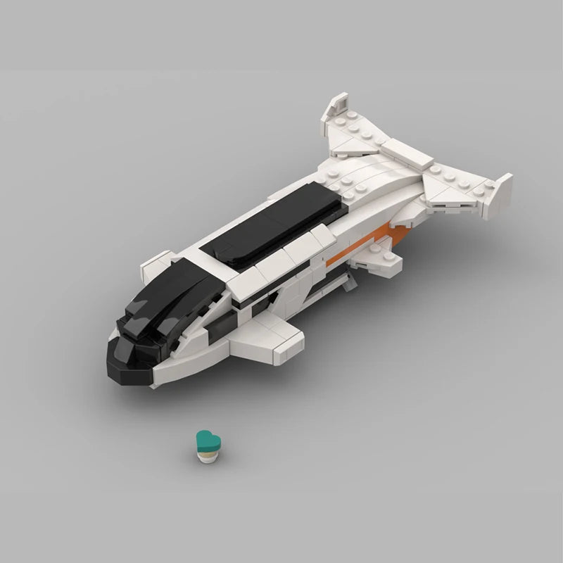 DOLPHIN SPACESHIP brick model kit