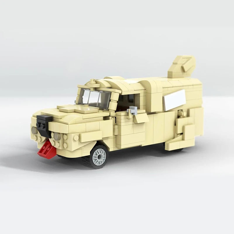MUTTS CUTTS VAN brick model kit