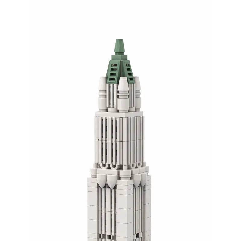 WOOLWORTH BUILDING brick model kit