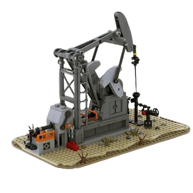 OIL DERRICK brick model kit