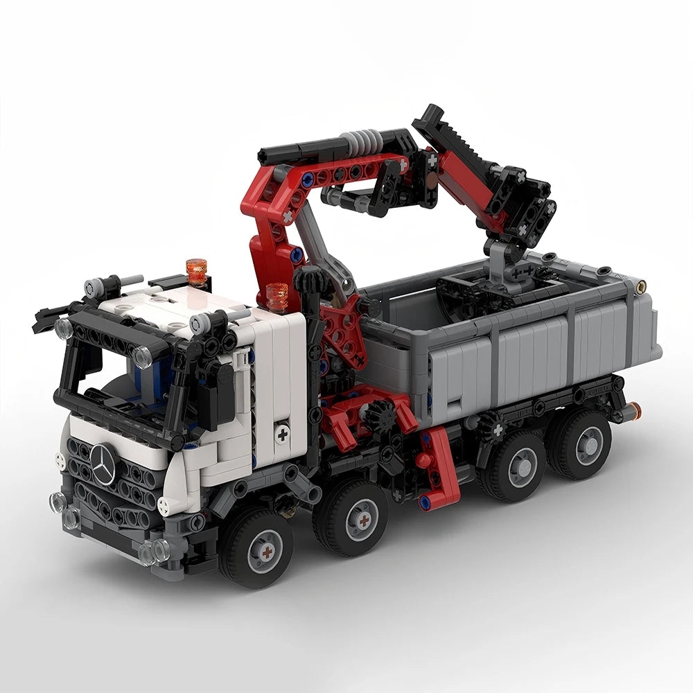 MERCEDES BENZ AROCS brick model kit
