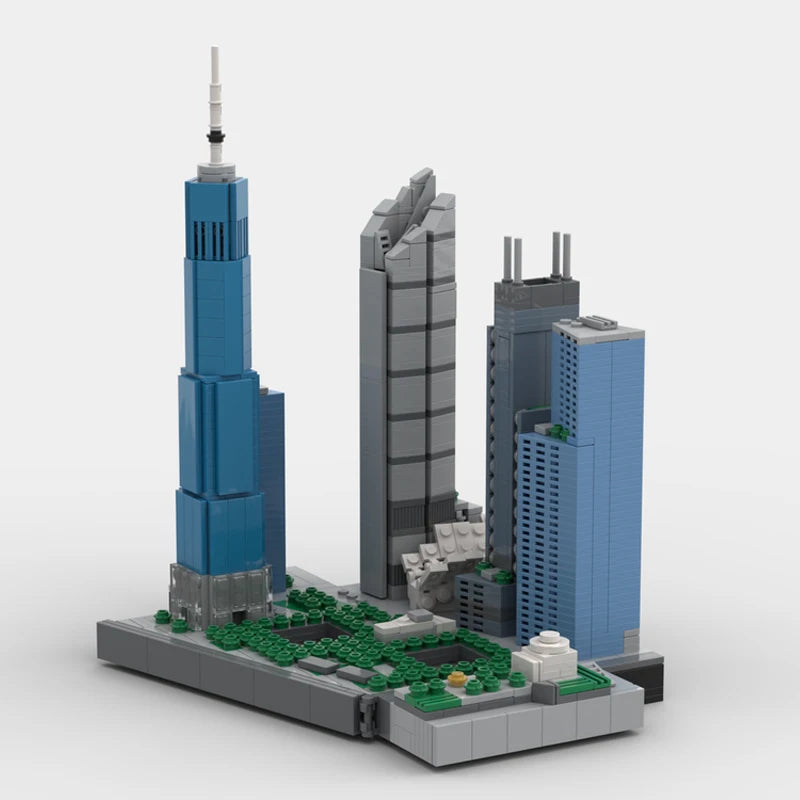WORLD TRADE CENTER brick model kit