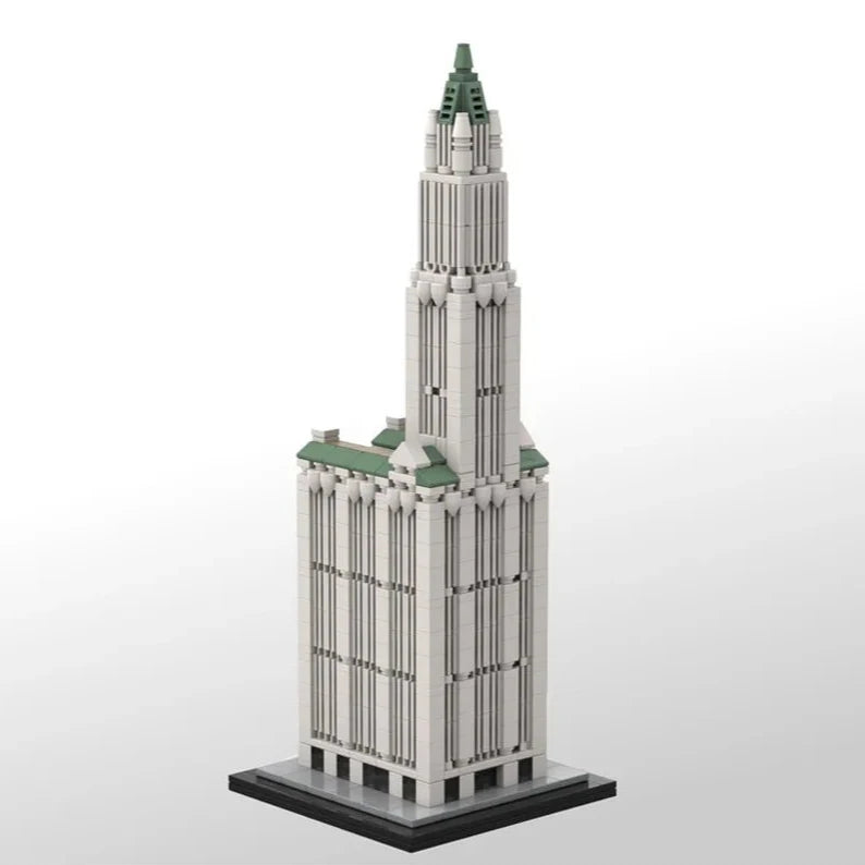 WOOLWORTH BUILDING brick model kit