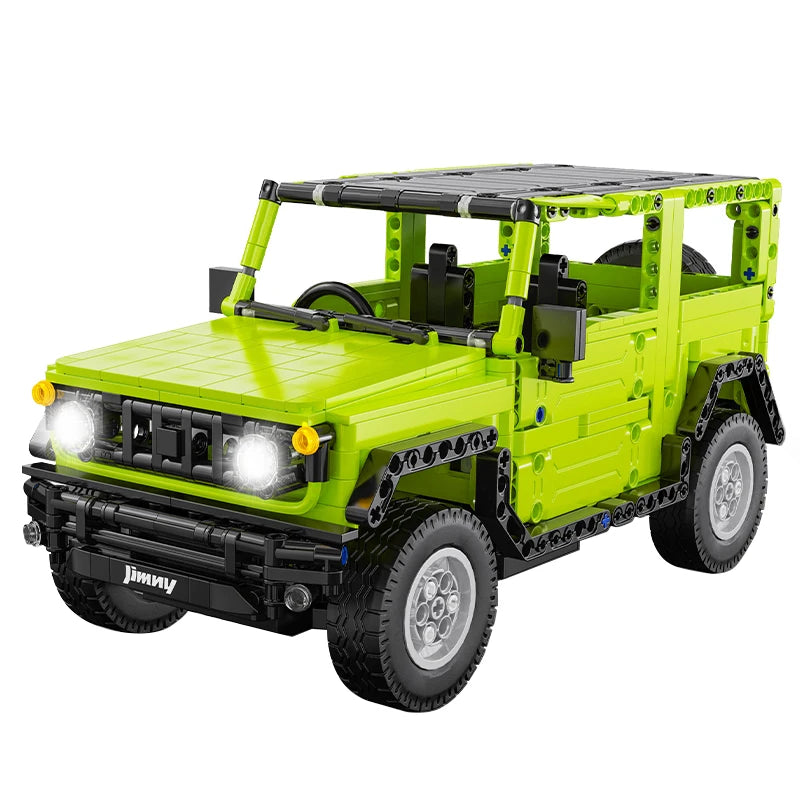 SUZUKI JIMNY motorised brick model kit